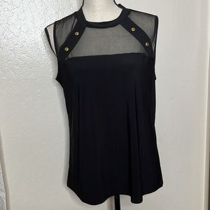 Adele & May short sleeve tank top